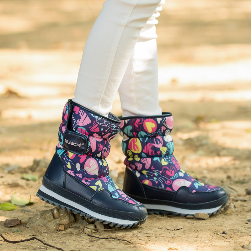 冬季羊毛加厚舒适风低筒雪地靴