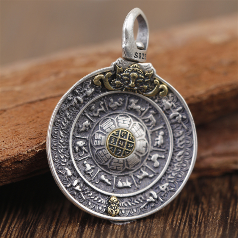 大晟925银男女文玩配饰