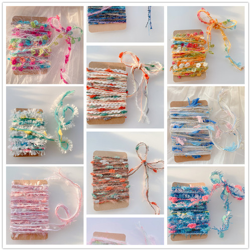 原创设计师配件手混线流苏毛线球捕梦网包装手账DIY特色辅料4 - 封面