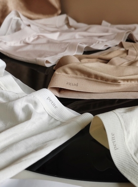 软的不得了80支超细腻petite防夹裆中腰内裤不侧滑莫代尔轻薄底裤