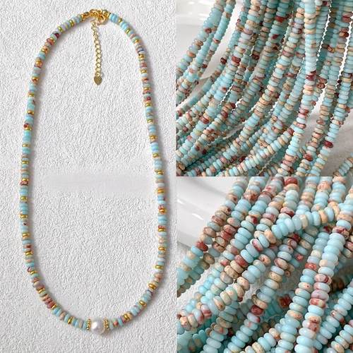 ins同款2mmx4mm寿山石隔片