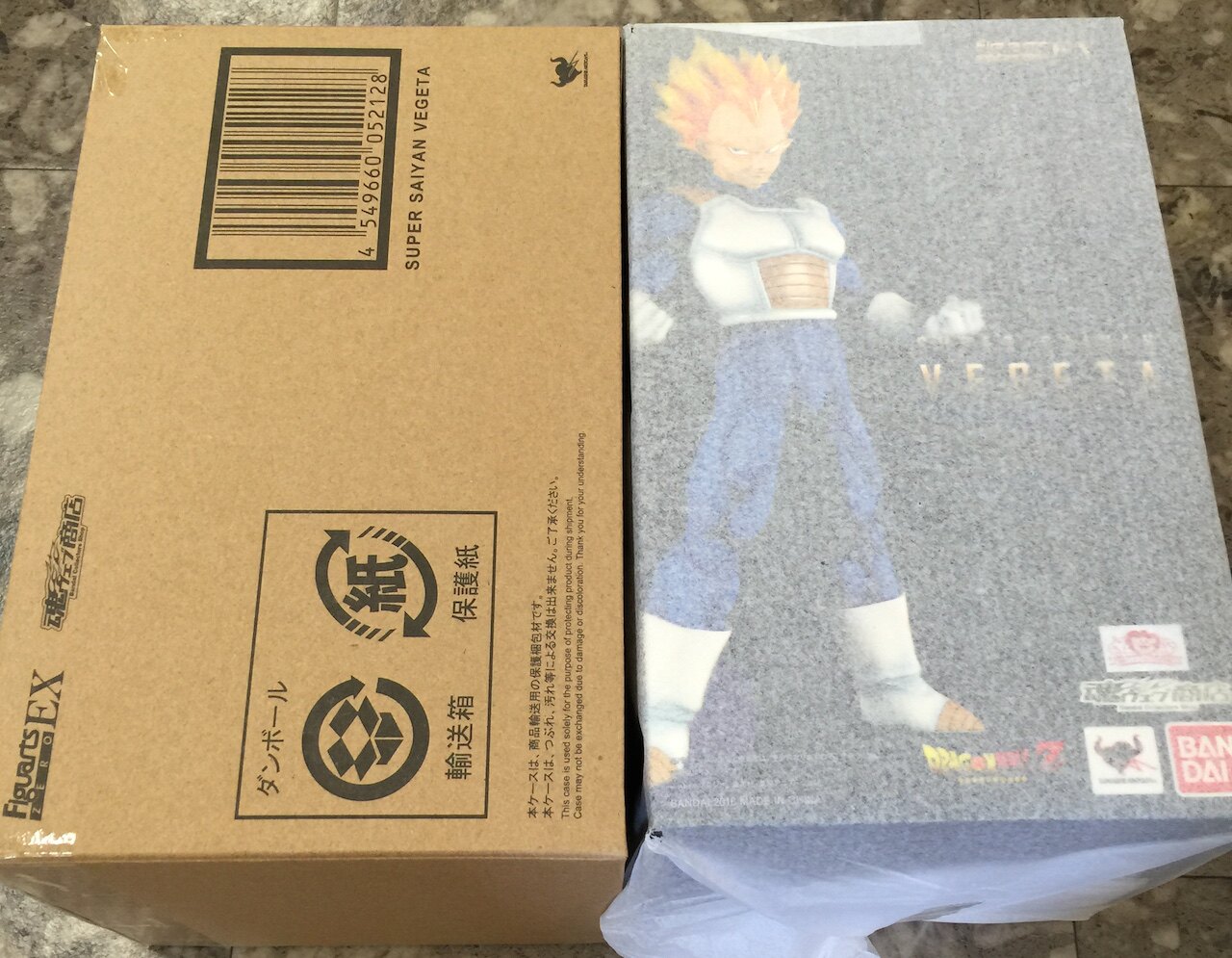 万代 F .Zero EX 七龙珠Z 超级赛亚人 比达 贝吉塔 全新现货