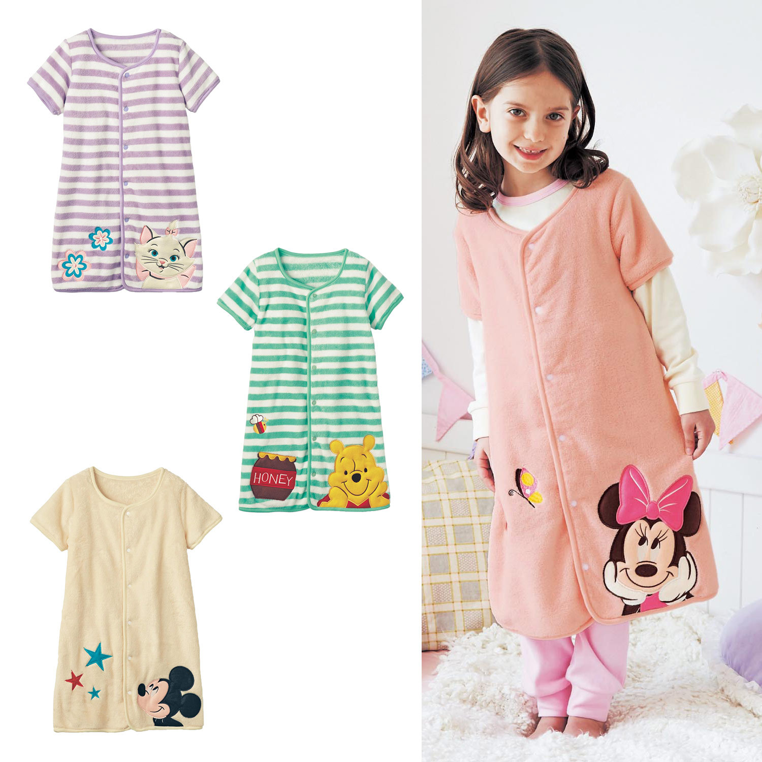 睡衣日单超柔软儿童马甲防踢被