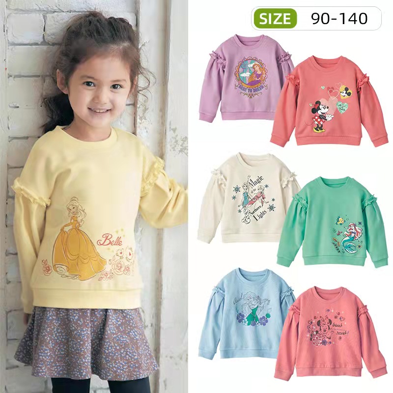 纯棉毛圈卫衣千趣会公主女春秋