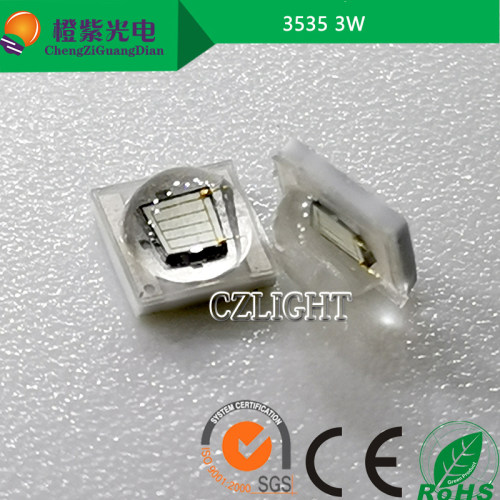 3535青草绿光 3w 45mil 495-500nm交通绿 700mA 3.0-3.2v led灯珠