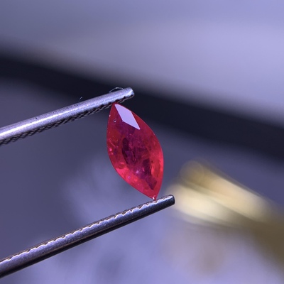 天然红宝石裸石