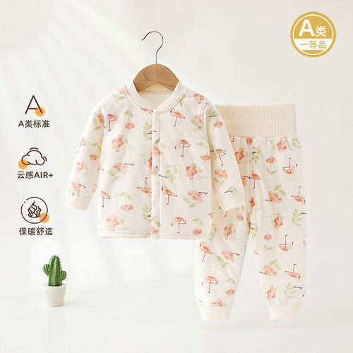 40克薄棉外出服男女宝宝夹棉保暖