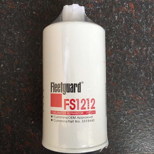 康明斯发电机保养柴油滤芯FS1212