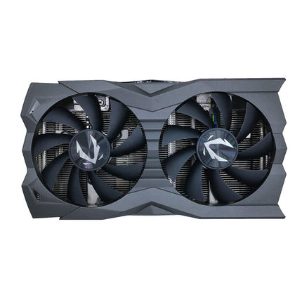 适用索泰GTX1660S AMP散热片孔距5.8cm台式电脑2060显卡散热器