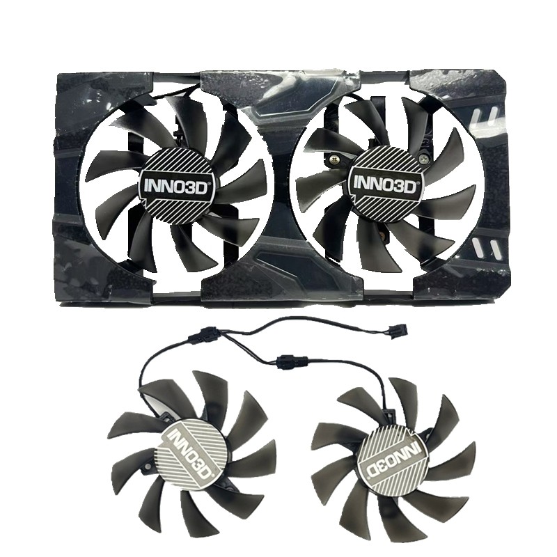 映众GTX1050TI显卡风扇直径7.5显卡风扇带壳款全新原装静音