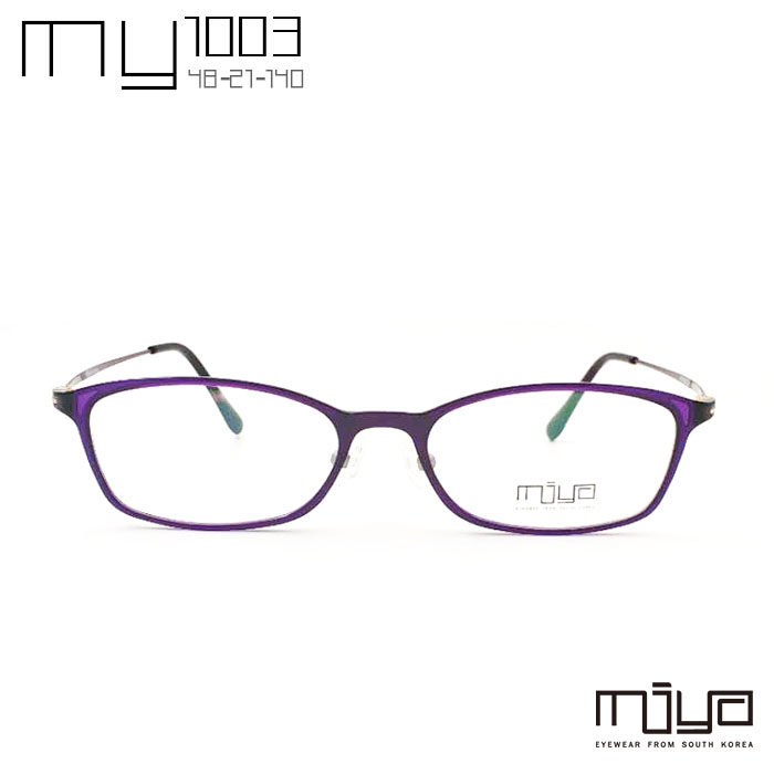 韩国进口米雅miya光学架超轻不压鼻 my1003