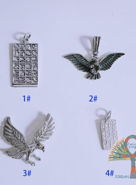 进口女手工银首饰项坠