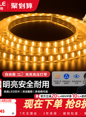 欧普灯带led霓虹灯条线灯客厅吊顶装饰贴片亮光带无主灯恒星220v