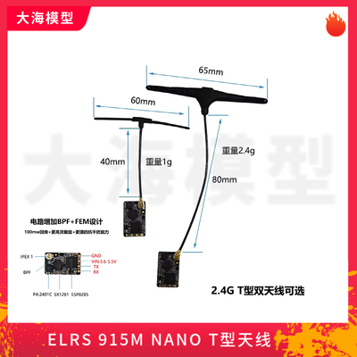 BAYCK2.4G915ELRS接收机
