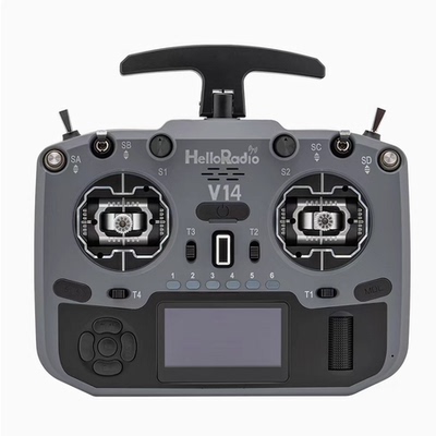 HelloRadio V14 MAX 遥控器FPV高频头EDGETX固件全尺寸摇杆