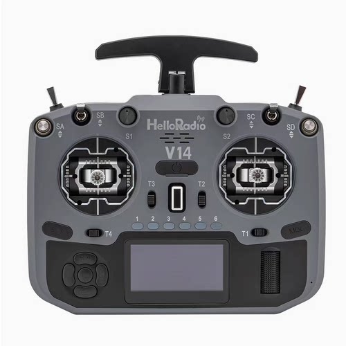 HelloRadio V14 MAX 遥控器FPV高频头EDGETX固件全尺寸摇杆