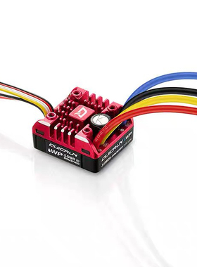 HobbyWing 好盈酷跑 WP-1080-G2 第二代80A全防水有刷电调