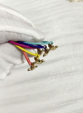 s37唯美创意一套5个多彩组合指环小鸟百搭秀气温柔魅力甜美戒指女