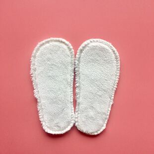 白色加绒宝宝鞋垫儿童鞋垫冬天保暖婴幼儿毛绒鞋垫短绒软底吸汗