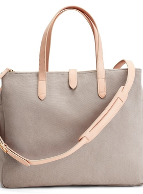 CUYANA 单肩公文包手提包斜挎风琴包旅行包大号