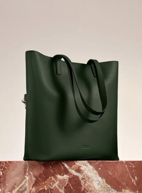 Away 竖款真皮托特包 拉杆箱伴侣 旅行携带