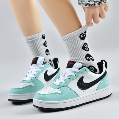 夏季aj小白鞋小空军学生情侣板鞋