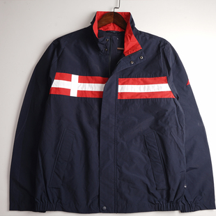 NAUTICA/诺帝卡外套冲锋衣大码夹克男士休闲上衣拉链衫230斤