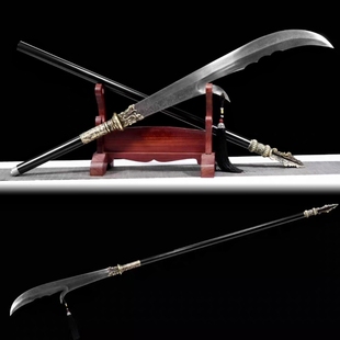 青龙偃月刀十八般兵器春秋大刀朴刀武术兵器关公斩关羽大刀未开刃