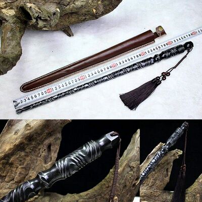 龙泉市锏鞭亢龙锏一体实心钢秦琼兵器镇宅车载护体武术道具未开刃
