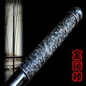 龙泉市大圣精雕实心金箍棒大禹治水神铁东镇海神针黄铜雕刻摆件