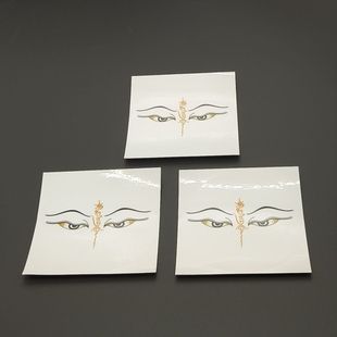 度如母 行愿阁般若法眼贴  8*8厘米