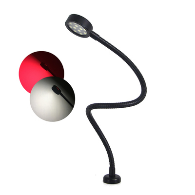 合锐新车船用海图灯地图灯阅读灯10-30V灯头带触摸调光暖白光+红