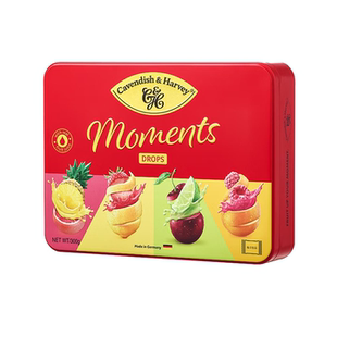 德国产 嘉云什锦味夹心糖果 300g 礼盒 圣诞礼物新年 硬糖夹心