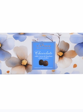 意大利卡卡尼可可榛子酱脆米夹心巧克力制品145g红色/蓝色礼盒