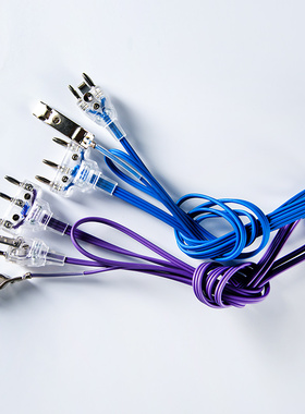 Beyond正品击剑出口款可以比赛花剑手线重剑佩剑手线紫色蓝