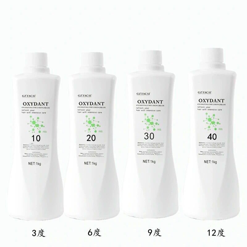 理发店专用丽柜双氧奶染发剂无刺激单支染膏双氧乳36912美发立柜