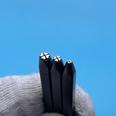 匠心喜记精工錾子錾刀錾花錾刻首饰工具高硬度精品四叶草钢錾 包邮