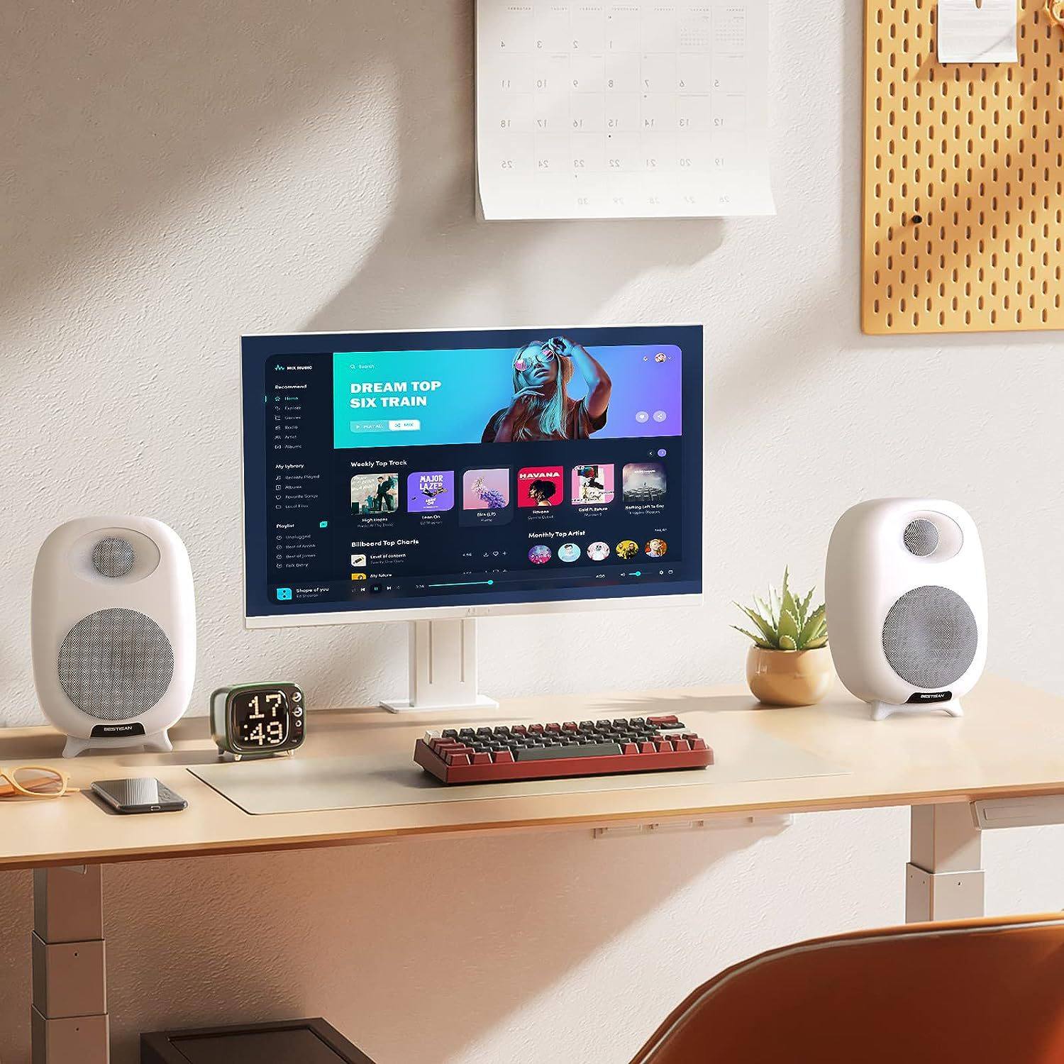 高保真3寸有源音箱二分频书架音箱发烧音响立体声家用高端音响,影音电器,回音壁音响,淘宝优惠券,粉丝福利购,淘宝优惠卷