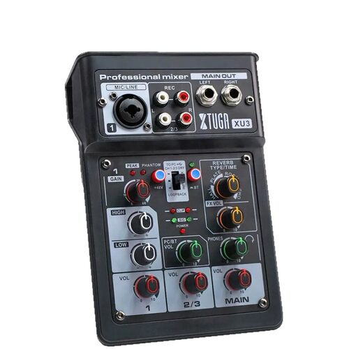 XTUGAXU33路蓝牙混响调音台