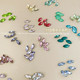 小八1：1还原华子系列超闪K9尖底彩色马眼钻美甲钻堆钻饰品5x10mm