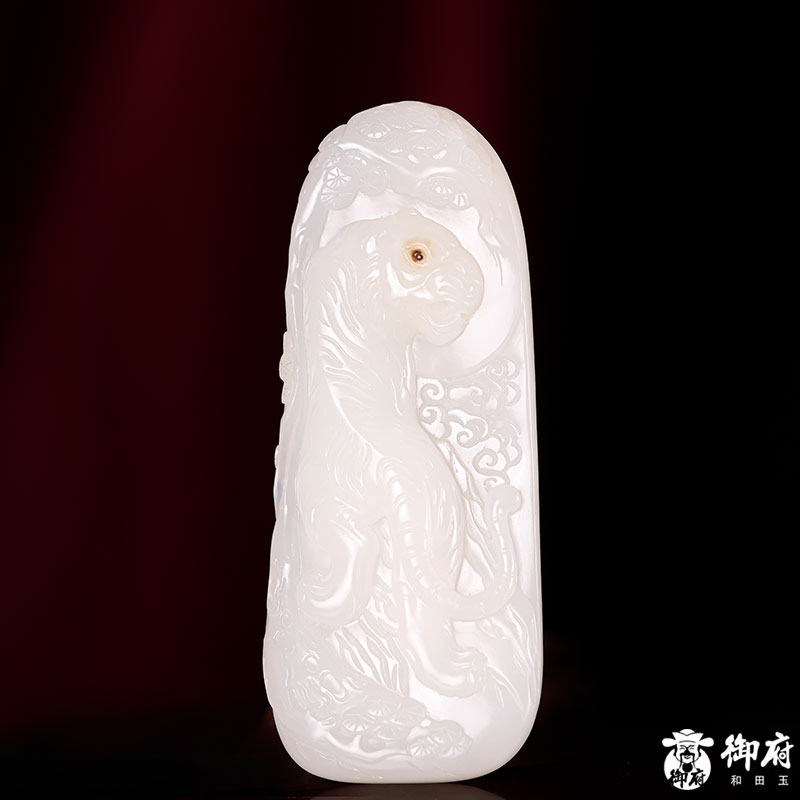 新疆和田玉白玉籽玉玉牌威震天下