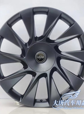 19 20寸适用特斯拉Model 3 Model S Model X Y锻造黑色轮毂