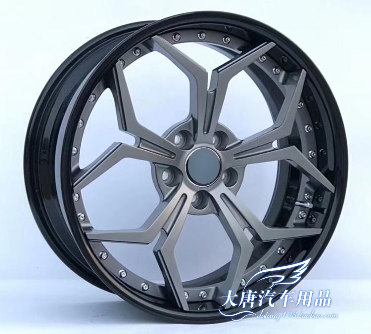 19寸适用BMW宝马525 520 535GT 730 740 3 5 7系X3两片锻造轮毂