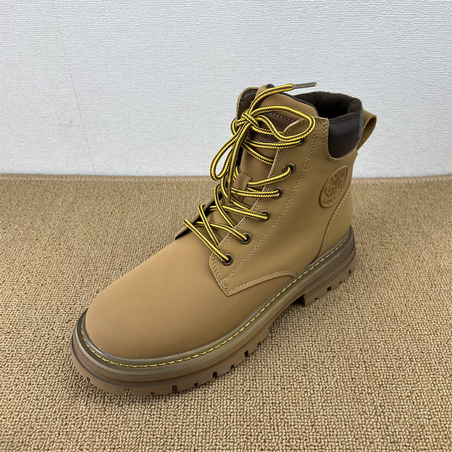 2025新款户外靴系带短靴