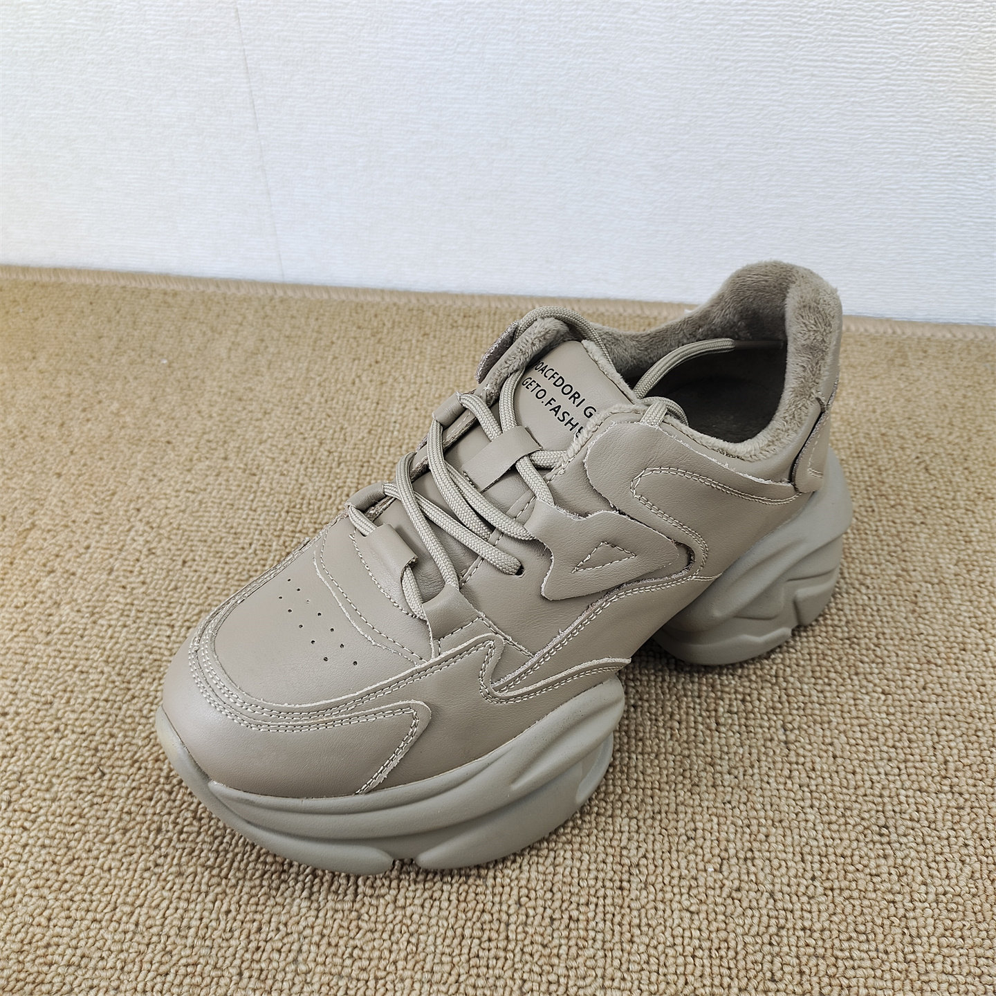 断码处理厚底老爹鞋真皮松糕底系带运动休闲鞋增高时尚百搭女鞋潮,女鞋,老爹鞋,淘宝优惠券,粉丝福利购,淘宝优惠卷