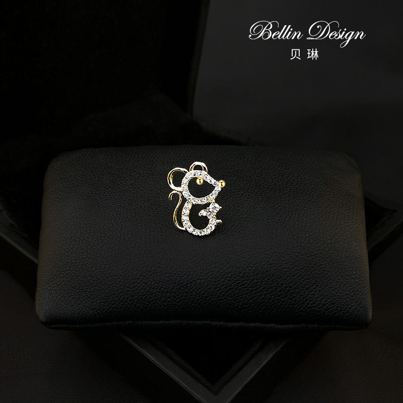 精致迷你生肖老鼠领针女衬衫领口固定防走光胸针西服扣针配饰3327,饰品/流行首饰/时尚饰品新,胸针,淘宝优惠券,粉丝福利购,淘宝优惠卷