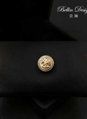 精致复古做旧款式磁吸扣衬衫防漏神器不伤衣服磁力防走光扣5770