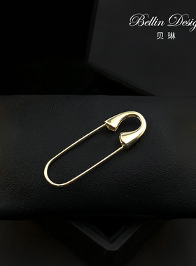 大衣胸针设计感小众金色毛衣别针固定衣服收腰配饰品diy配件3961