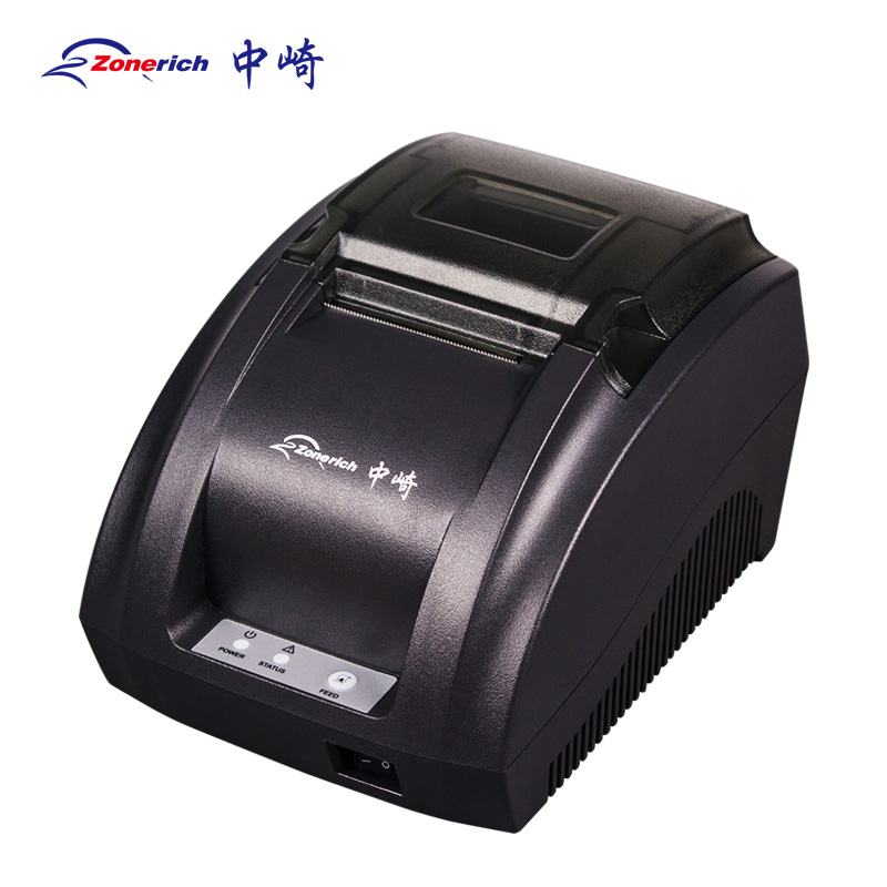 中崎打印机pos58超市收银热敏