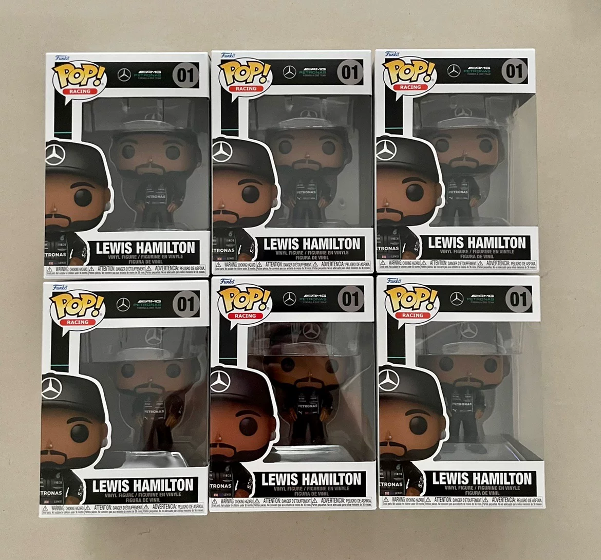 Четыре главные спортивные музеи Северной Америки FUNKO F1 Racing Doll Mercedes-Benz Команда Гарри Поттер Спот